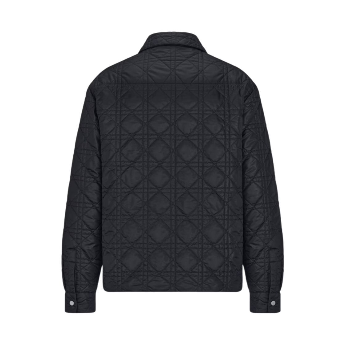 디올 까나쥬 퀼티드 오버셔츠 테크니컬 패브릭 블루(Dior Cannage Quilted Overshirt Technical Fabric Blue) - 2