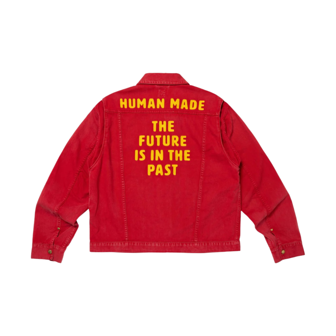 휴먼 메이드 지퍼 업 워크 자켓 레드(Human Made Zip-Up Work Jacket Red) - 1