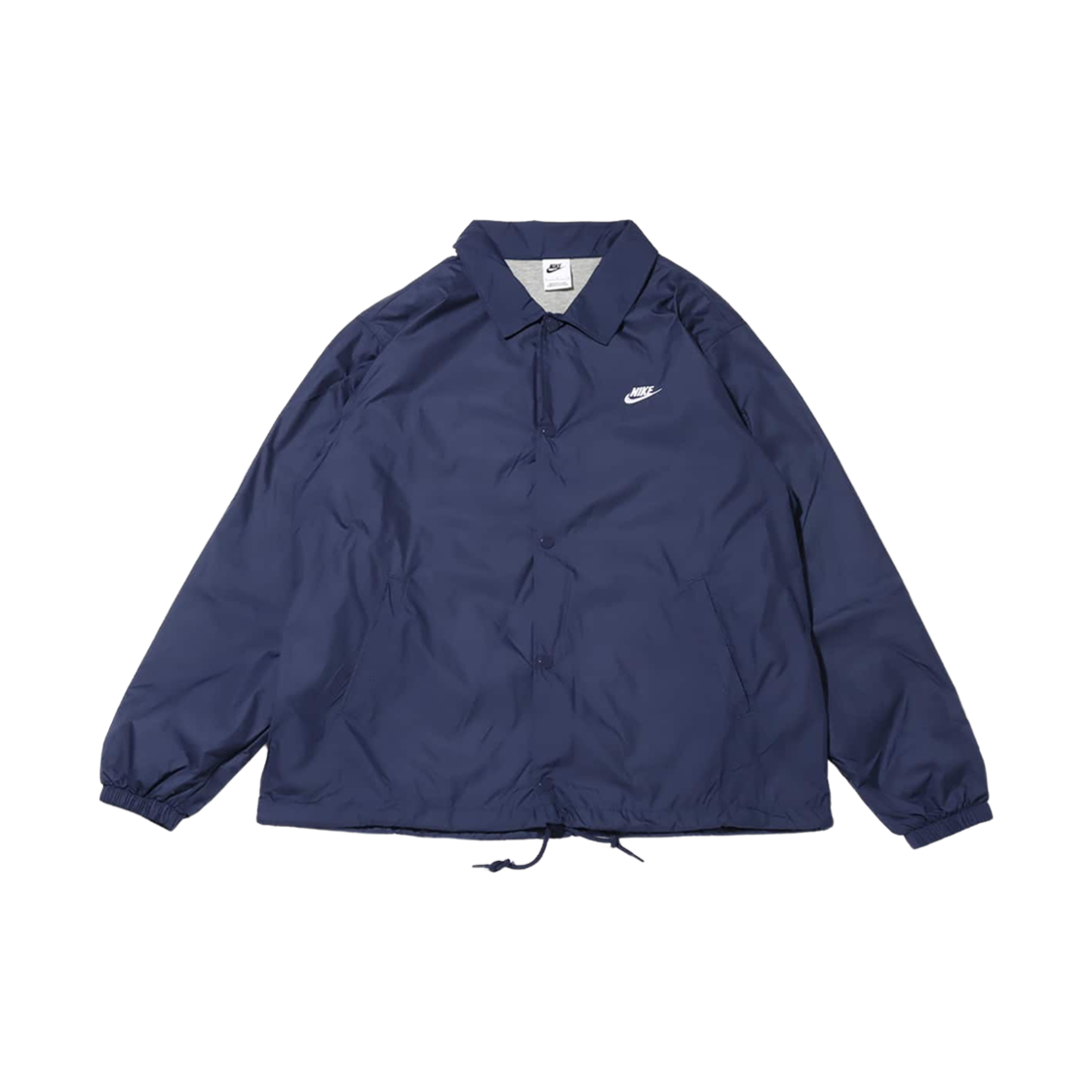 FN3317-410 Nike Club Coach Jacket Midnight Navy White - Asia