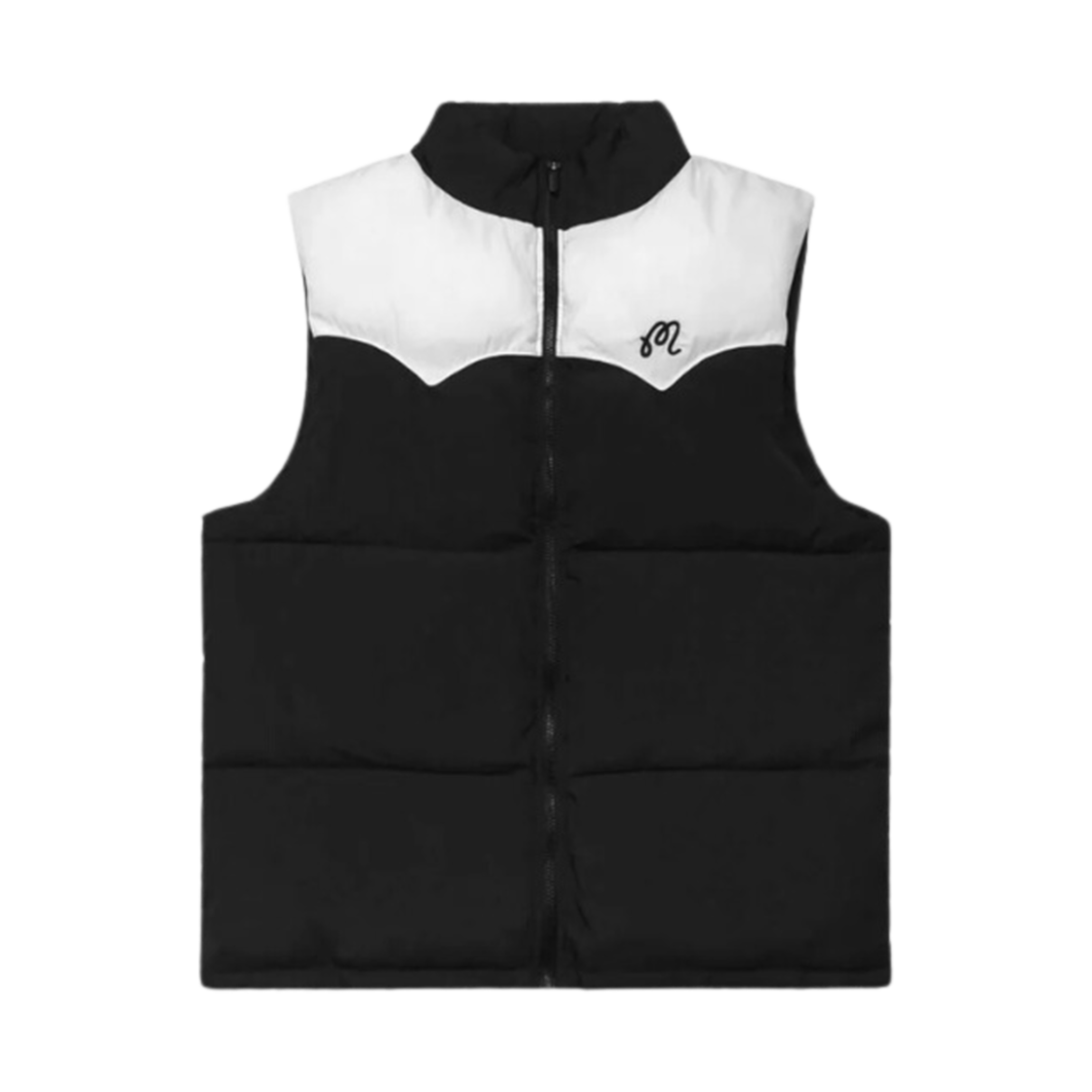 - Malbon Golf Ritter Padded Vest Black