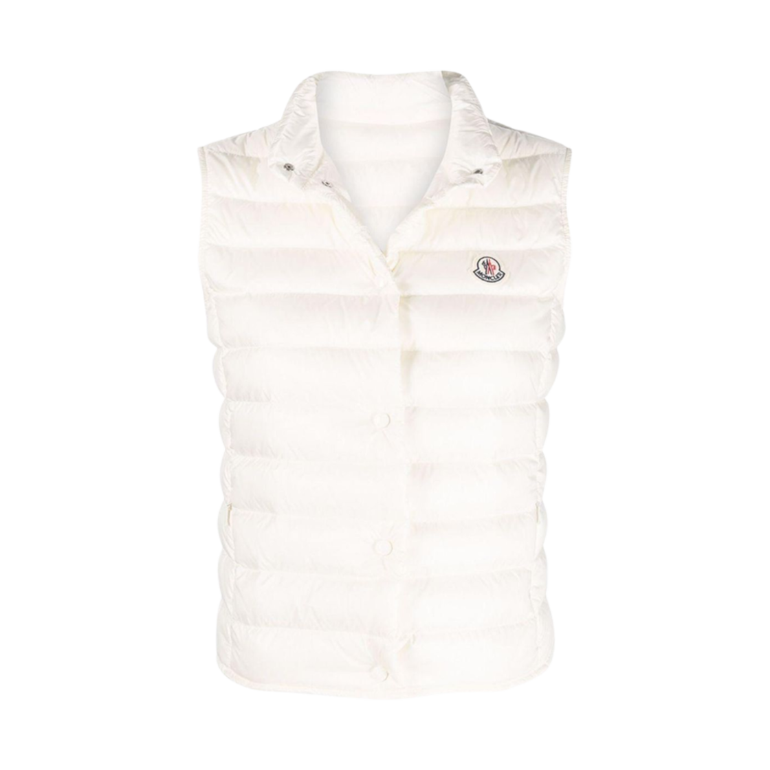 (W) 몽클레르 리안 패커블 다운 베스트 화이트 - 25SS((W) Moncler Liane Packable Down Vest White - 25SS) - 1