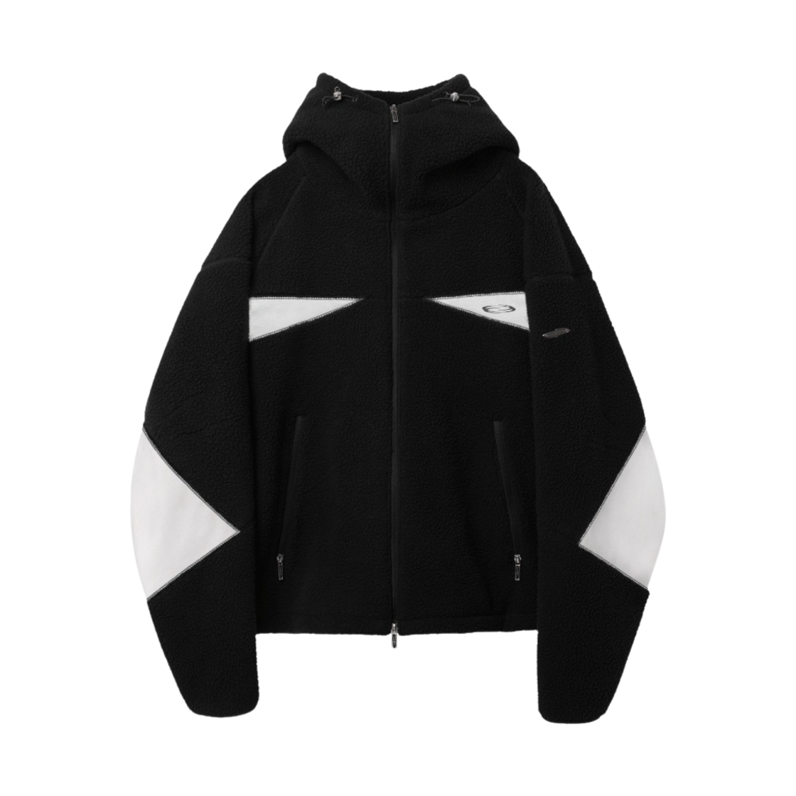 FWRWCUA115M Opening Project Traveller Hooded Fleece Jacket Black