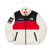 Supreme x The North Face Expedition Fleece Jacket White - 18FW