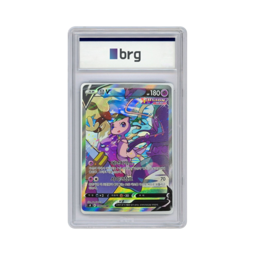 Pokemon Card Game Fusion Arts Special Art Mew V 2021 SR