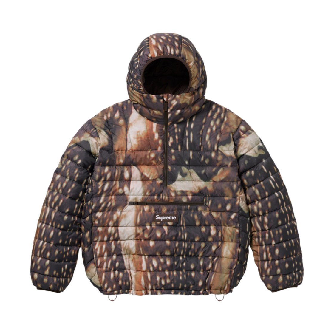 슈프림 마이크로 다운 하프 집 후드 풀오버 디어 - 23FW(Supreme Micro Down Half Zip Hooded Pullover Deer - 23FW)