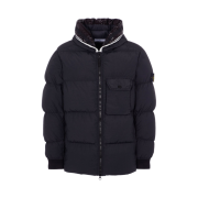 Stone Island 43432 Naslan Light Watro Down-TC Jacket Black - 21FW