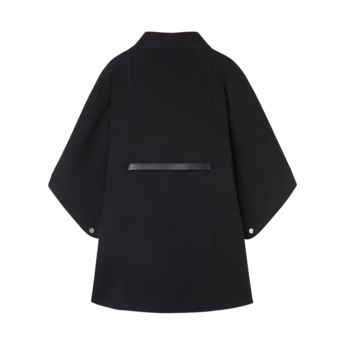 (W) 로로 피아나 솔즈버그 케이프 네이비 블루((W) Loro Piana Salzburg Cape Navy Blue) - 2
