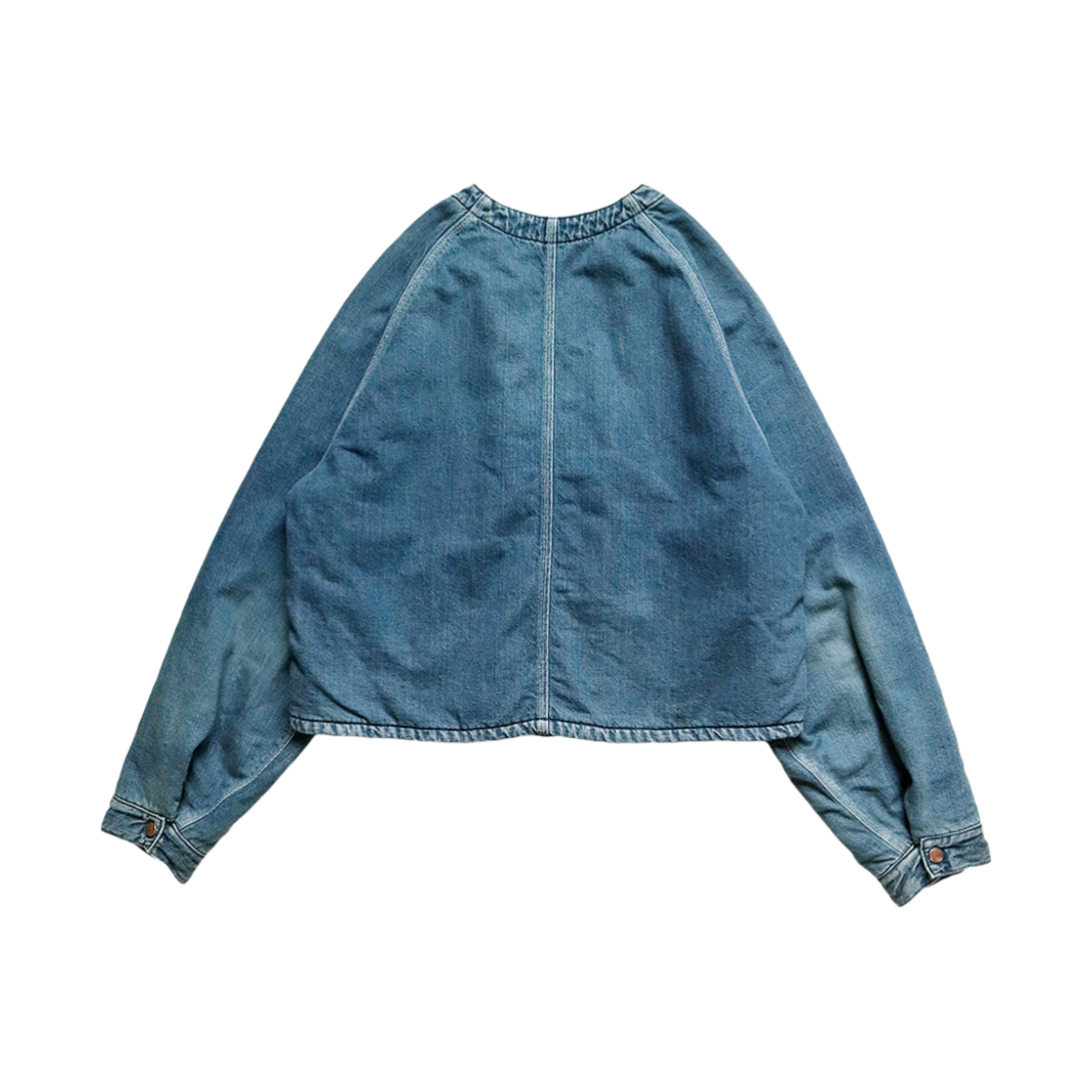 캐피탈 11.5온즈 데님 코니보위 라이닝 레일로드 자켓 인디고 (프로세싱)(Kapital 11.5 oz. Denim Coneybowy Lining Railroad Jacket Indigo (Processing)) - 2