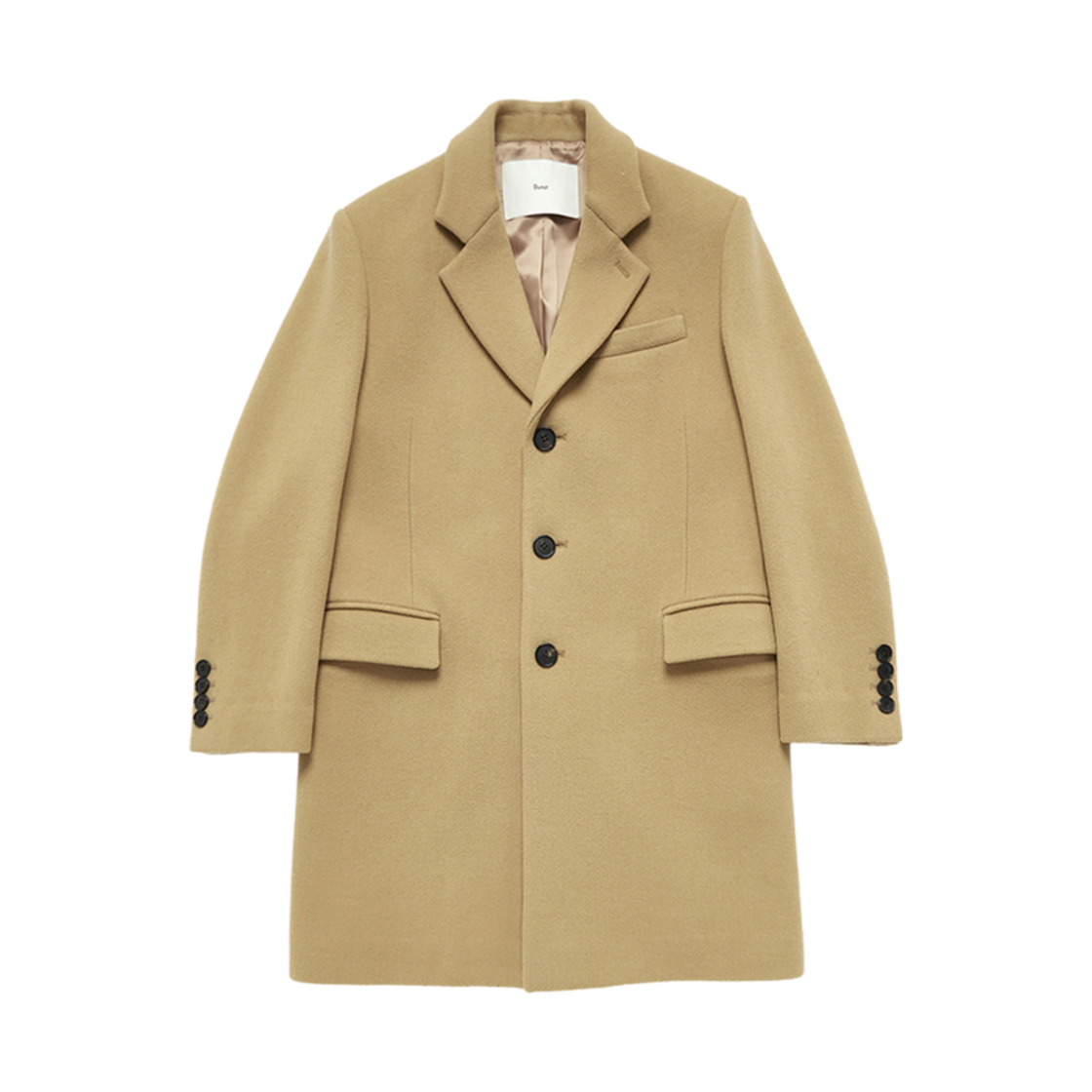던스트 에센셜 울 싱글 코트 카멜(Dunst Essential Wool Single Coat Camel) - 1