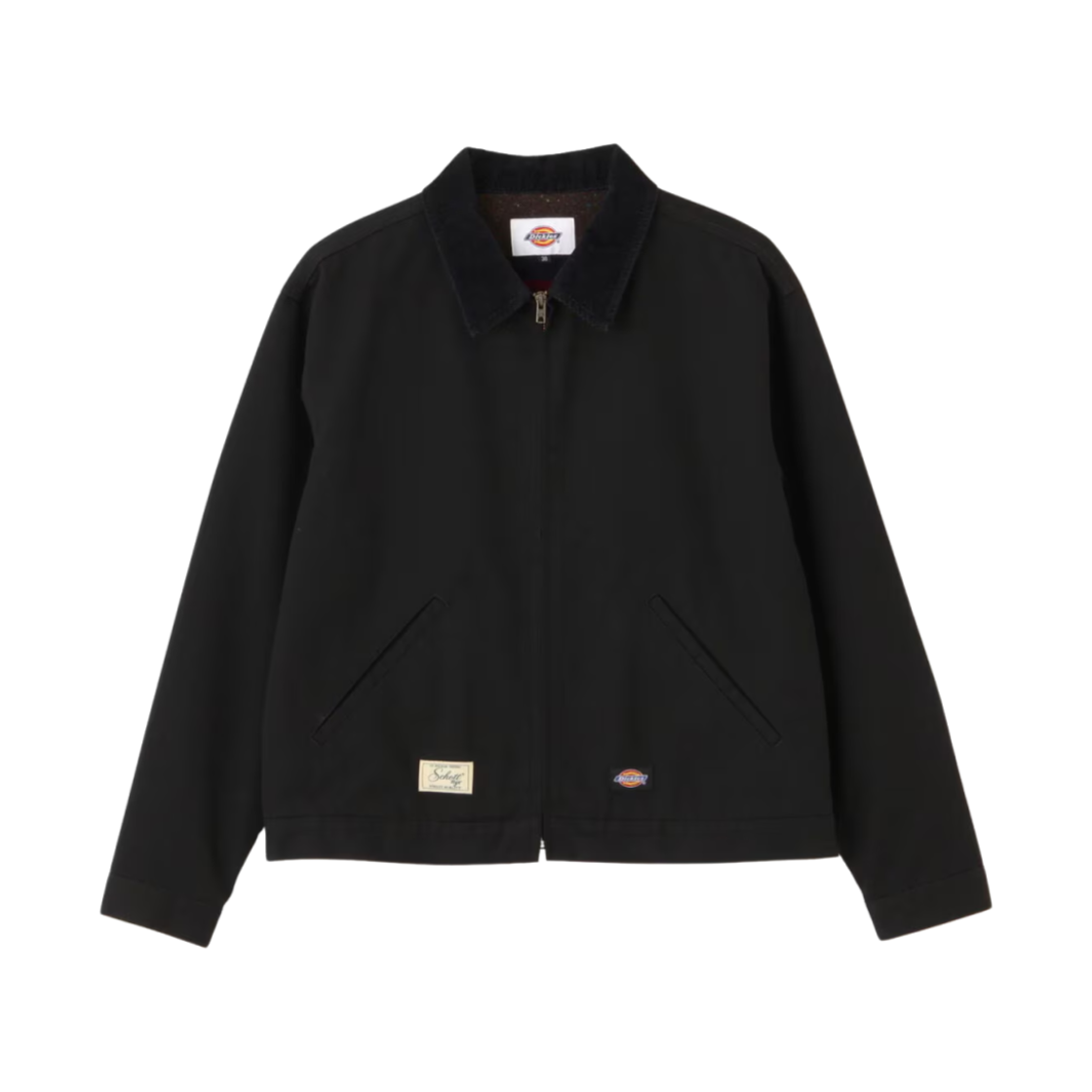 디키즈 x 쇼트 T/C 트윌 워크 자켓 블랙(Dickies x Schott T/C Twill Work Jacket Black)