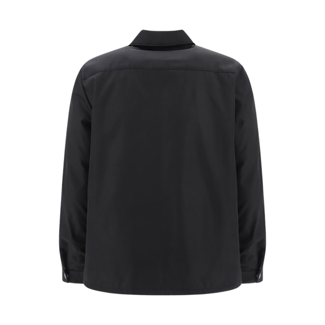 프라다 리나일론 로고 패치 윈드브레이커 자켓 블랙(Prada Re-Nylon Logo Patch Windbreaker Jacket Black) - 2