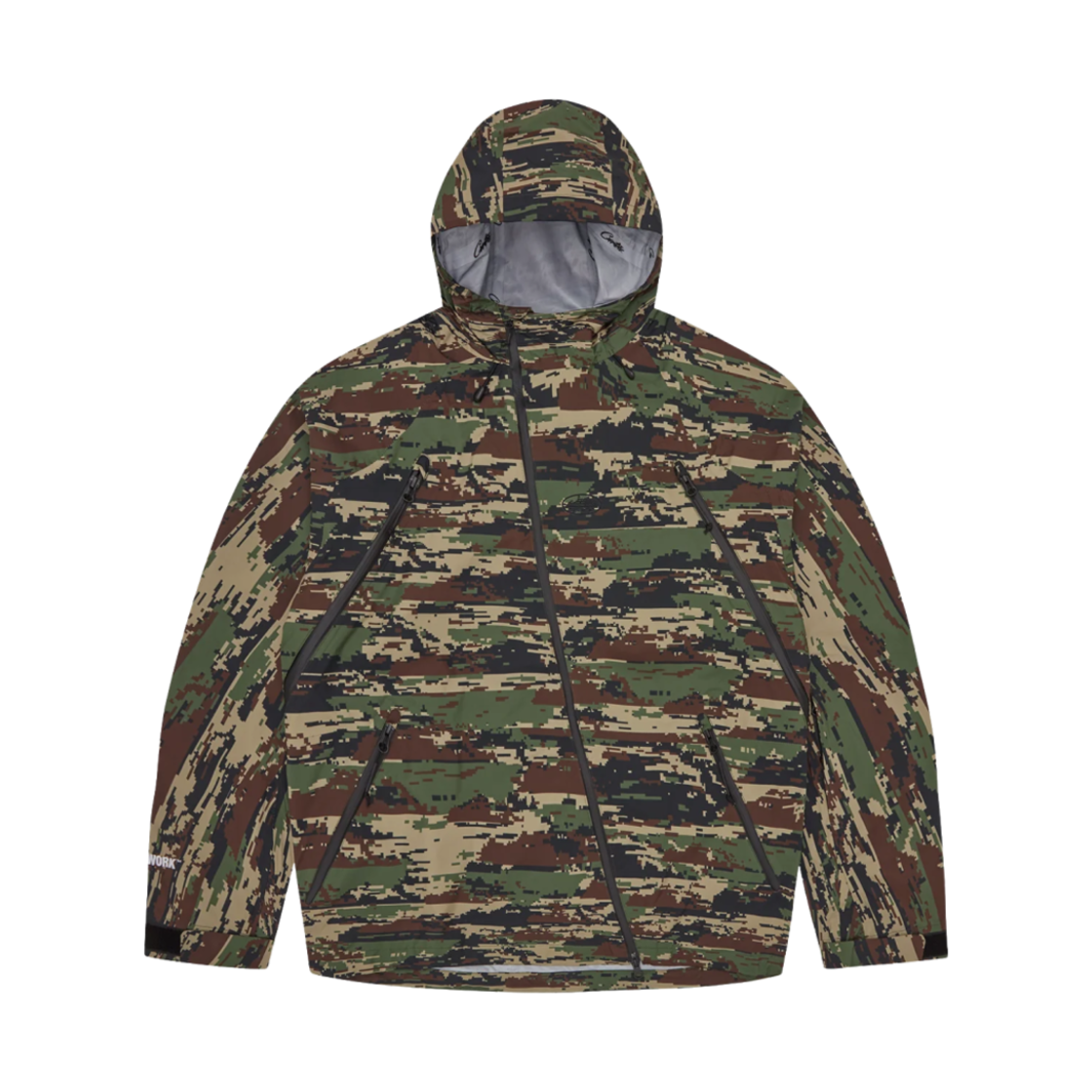 코르테이즈 엘리트워크 워터프루프 쉘 자켓 V2 디지 카모(Corteiz Elitework Waterproof Shell Jacket V2 Digi Camo)