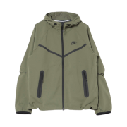 Nike Tech Windrunner Woven Full Zip Jacket Medium Olive Black - Asia