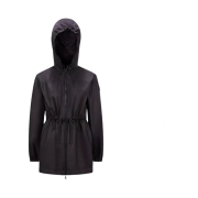 (W) Moncler Filira Hooded Jacket Black - 24SS