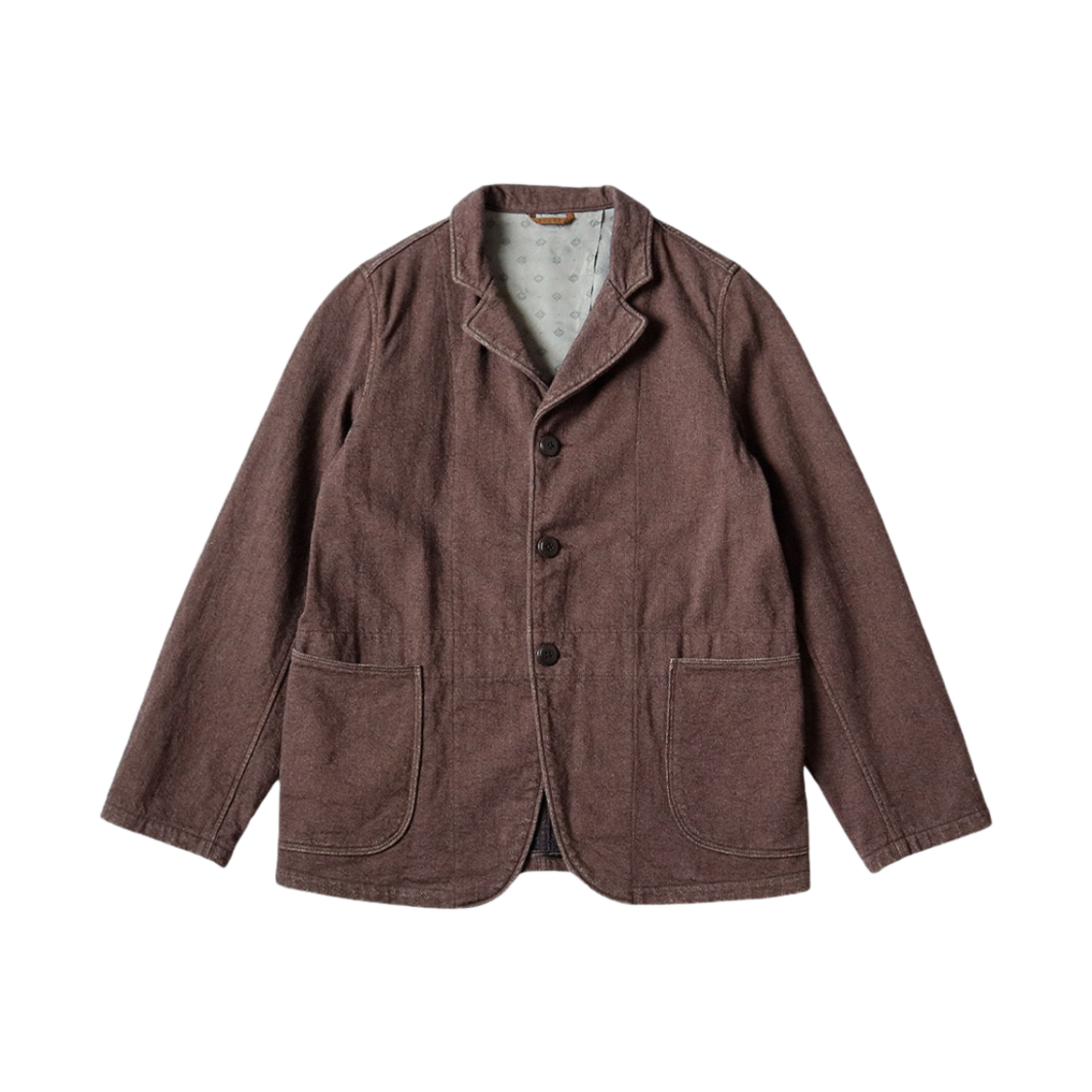 캐피탈 트윌 에이징 울 호스피탈 자켓 브라운(Kapital Twill Aging Wool Hospital Jacket Brown) - 1