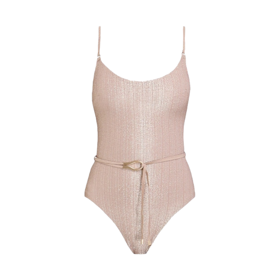 (W) 짐머만 세퍼레이트 텍스쳐 스쿱 원피스 스윔수트 누드((W) Zimmermann Separates Texture Scoop One-Piece Swimsuit Nude)