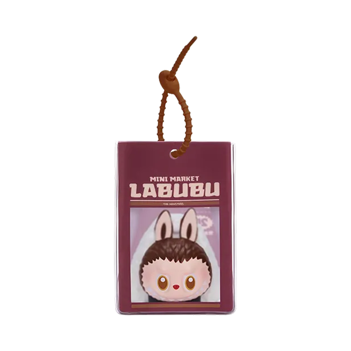 팝마트 라부부 더 몬스터즈 와키 마트 시리즈 핀치 펜던트 오니기리 (개봉 박스)(Pop Mart Labubu The Monsters Wacky Mart Series Pinch Pendant Onigiri (Opened Case))