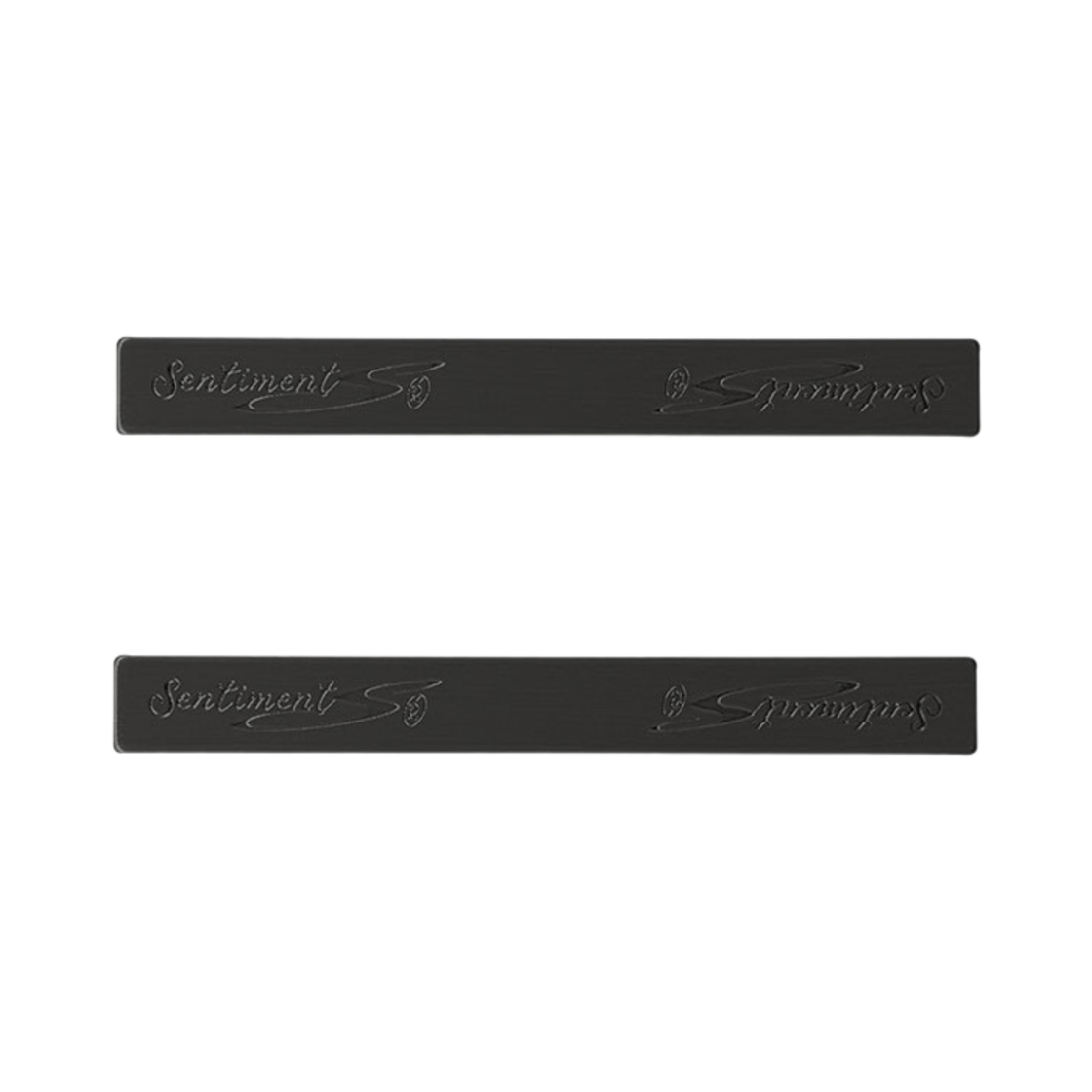 NO565B Sentiments 565 Hair Pin 2Set Black