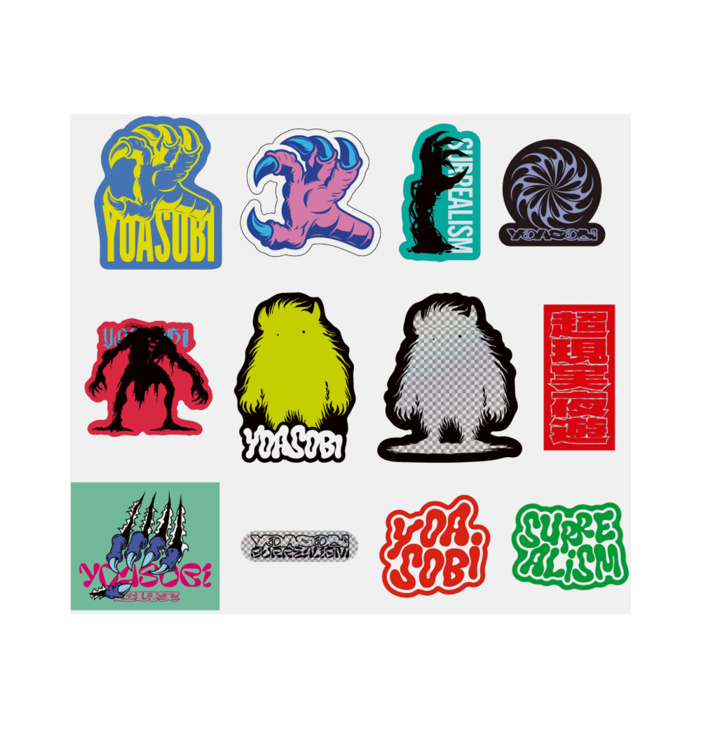 요아소비 스티커 세트(Sticker Set)