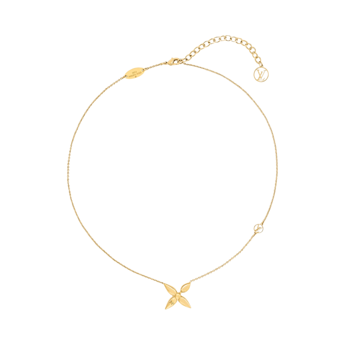 (W) 루이비통 루이제트 네클리스 골드((W) Louis Vuitton Louisette Necklace Gold) - 1