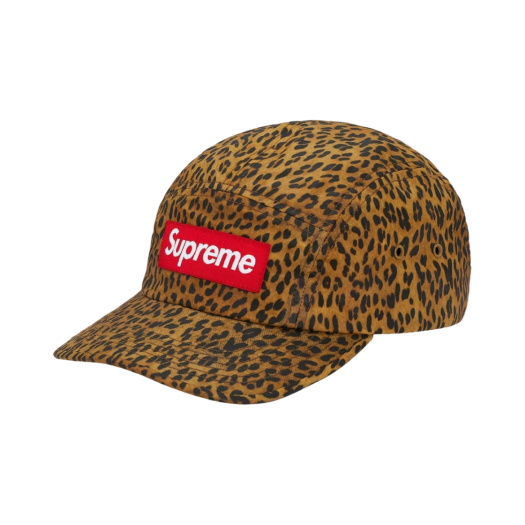 Supreme x Barbour Waxed Cotton Camp Cap Leopard - 20SS