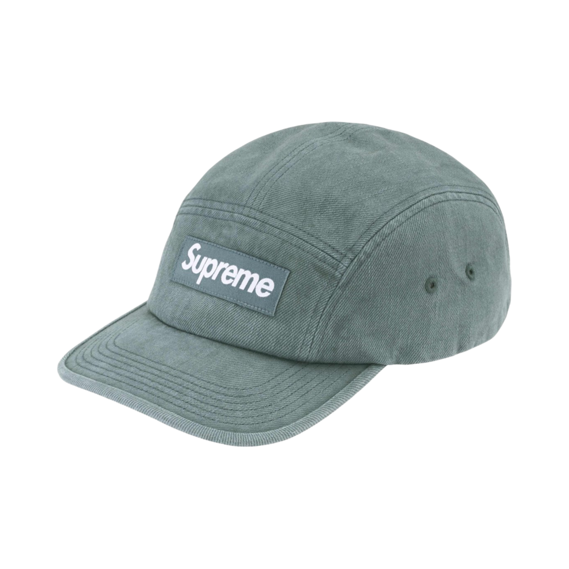 帽子 Supreme Coated Denim Camp Cap Black 24SS Supreme Coated Denim Camp Cap Black Royal White Sz