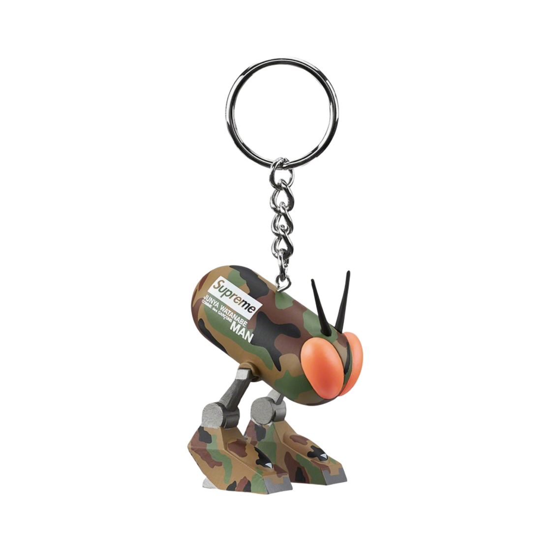 슈프림 x 꼼데가르송 준야 와타나베 맨 버그 키체인 우드랜드 카모 - 21FW(Supreme x Comme des Garcons Junya Watanabe Man Bug Keychain Woodland Camo - 21FW)