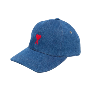 AMI de Coeur Baseball Cap Denim
