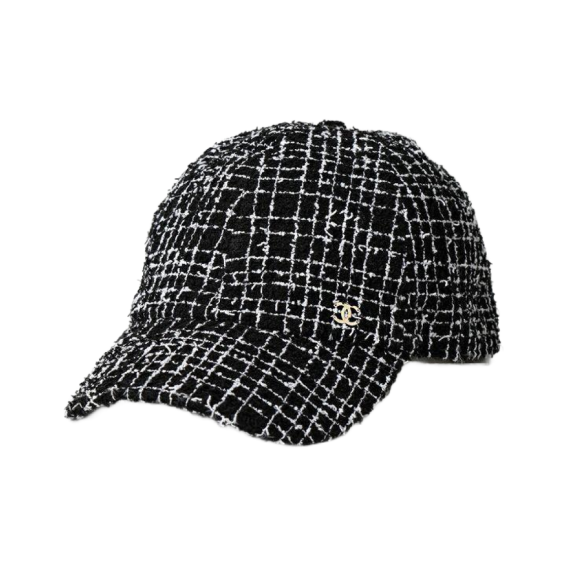샤넬 캡 코튼 트위드 & 블랙 화이트(Chanel Cap Cotton Tweed & Black White)