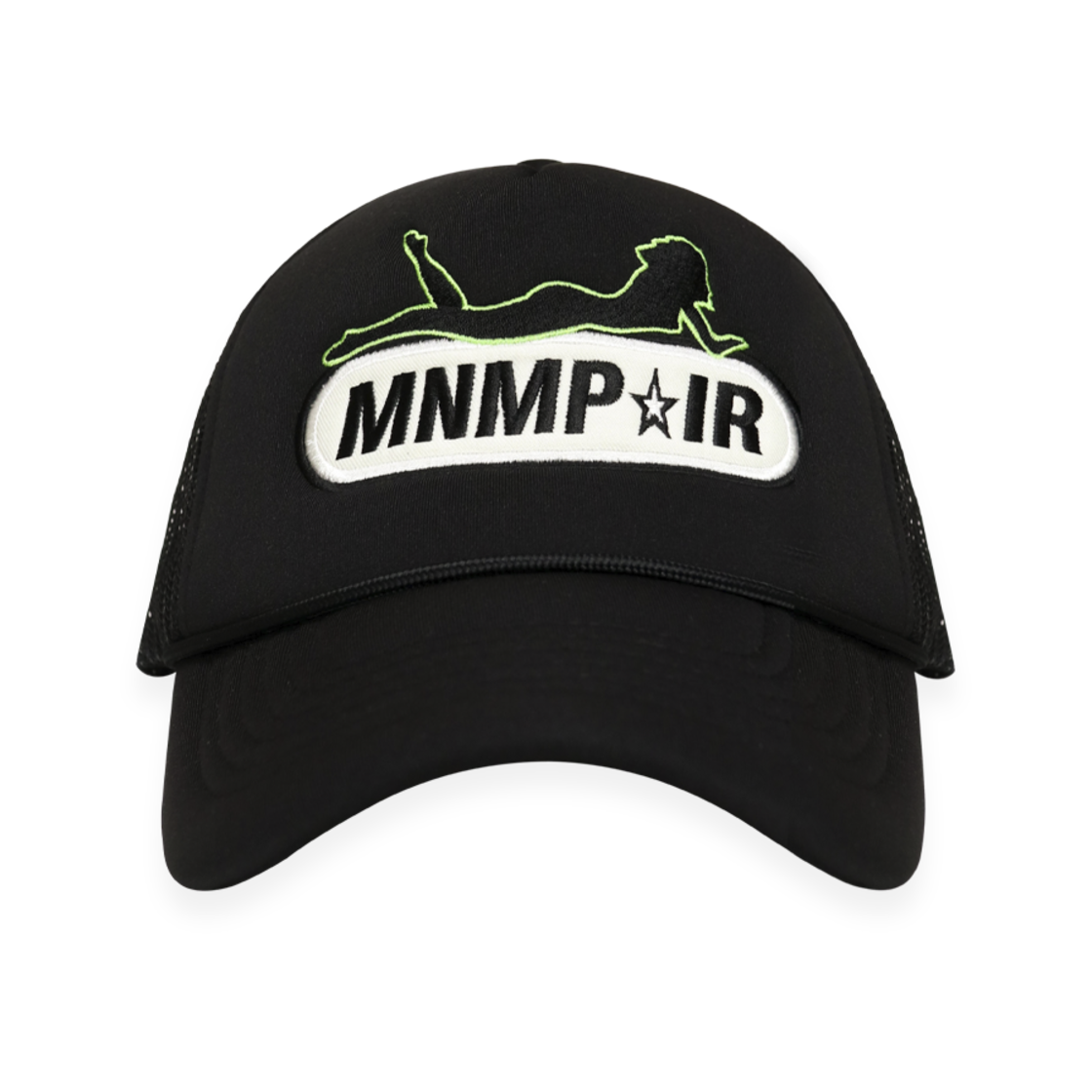 미니멀페어 엠피 트러커 캡 블랙(mnmpair Mp Trucker Cap Black)