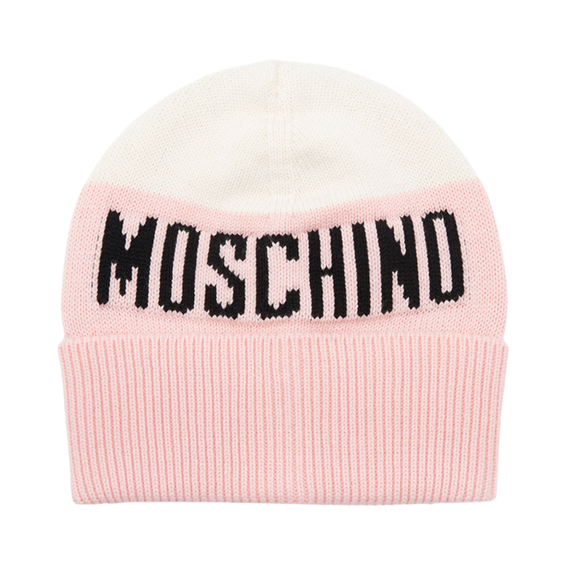 (키즈) 모스키노 비니 핑크((Kids) Moschino Beanie Pink)