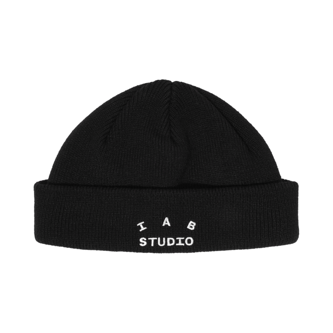 아이앱 스튜디오 비니 블랙 화이트(IAB Studio Beanie Black White)