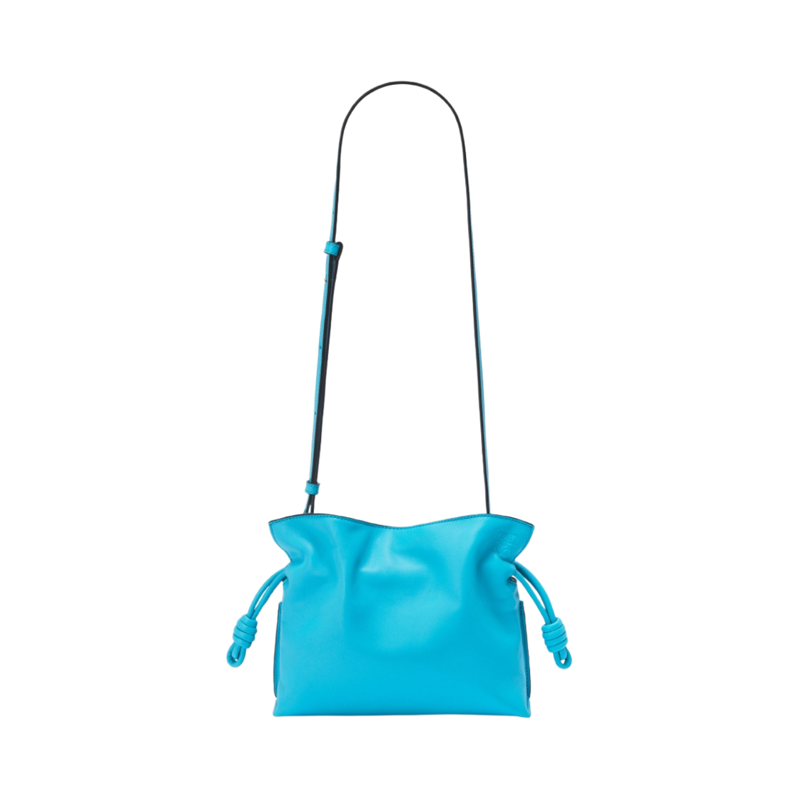 로에베 미니 플라멩코 클러치 나파 카프스킨 시안(Loewe Mini Flamenco Clutch in Nappa Calfskin Cyan) - 4