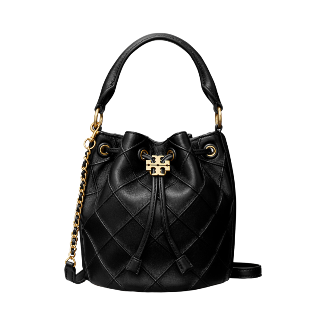 토리버치 플레밍 소프트 버킷백 블랙(Tory Burch Fleming Soft Bucket Bag Black)