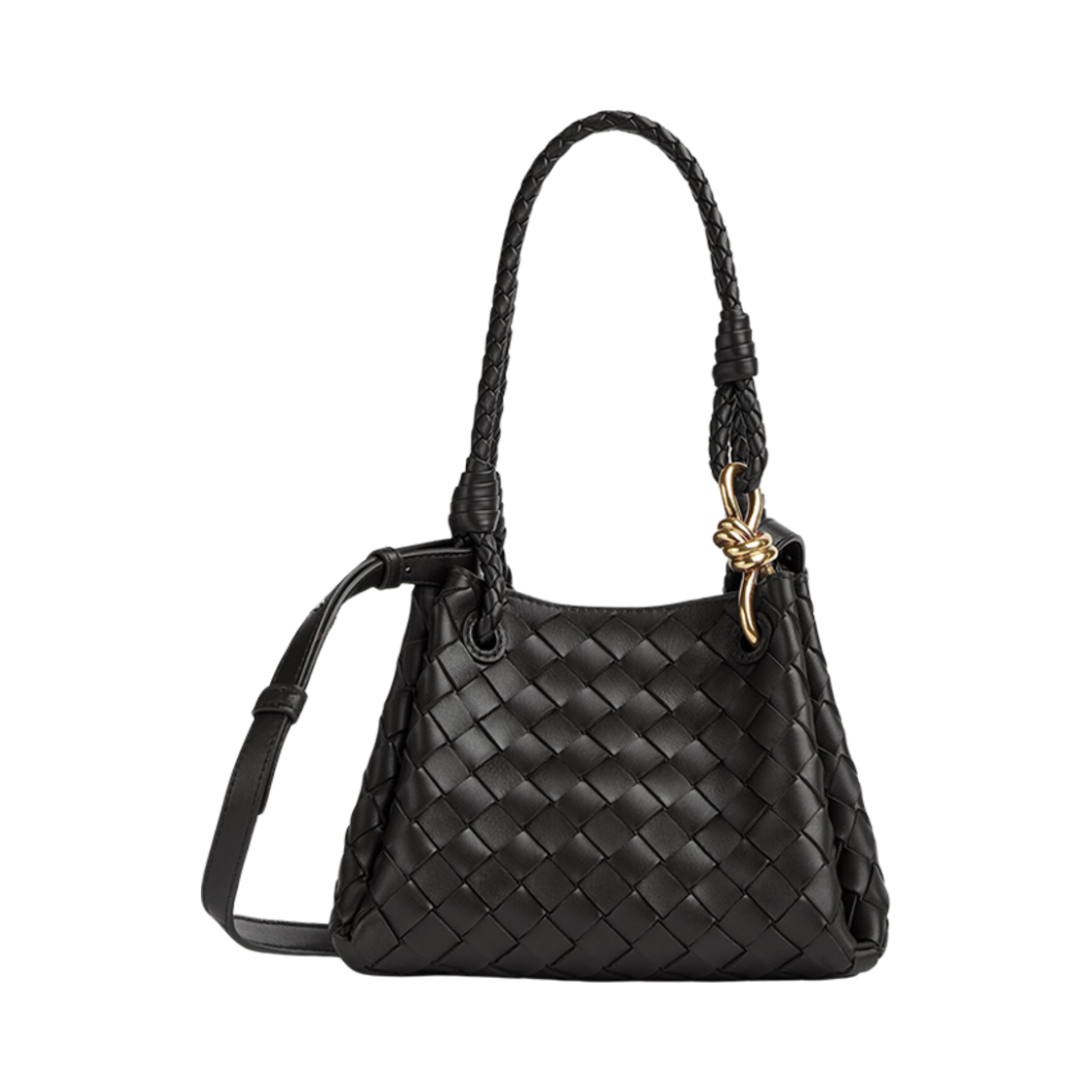 보테가 베네타 스몰 파라슈트 블랙(Bottega Veneta Small Parachute Black)