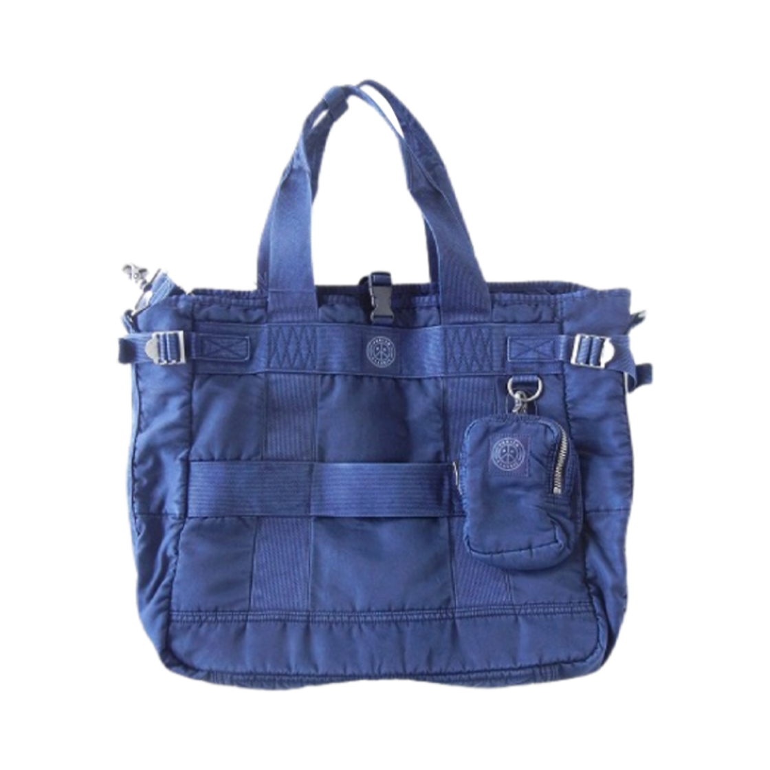 포터 클래식 슈퍼 나일론 토트백 블루(Porter Classic Super Nylon Tote Bag Blue)