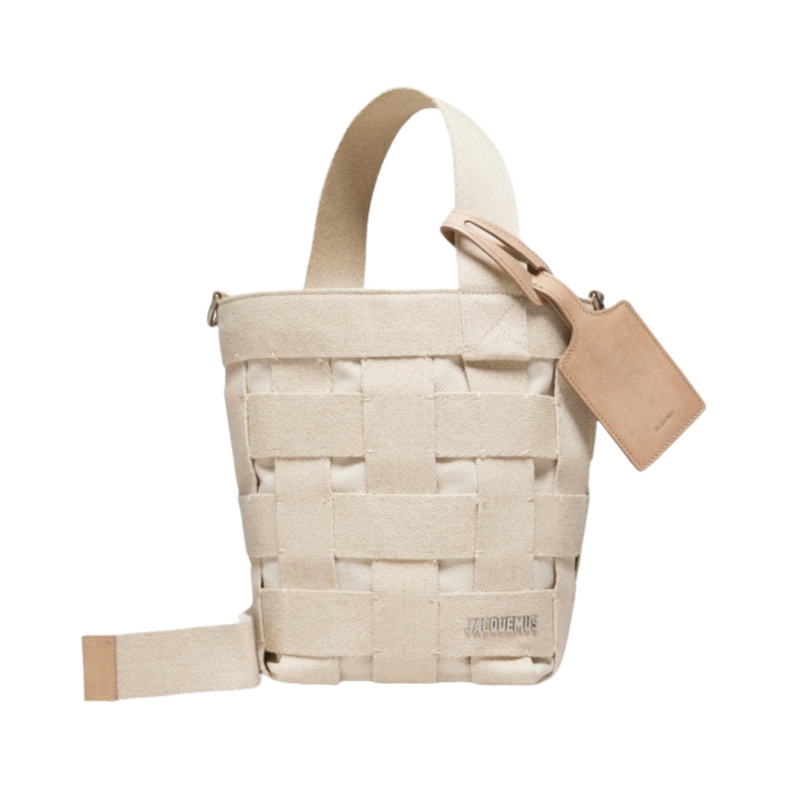자크뮈스 르 소우 그로그랭 유틸리티 버킷백 라이트 그레이지(Jacquemus Le Seau Grosgrain Utility Bucket Bag Light Greige) - 2