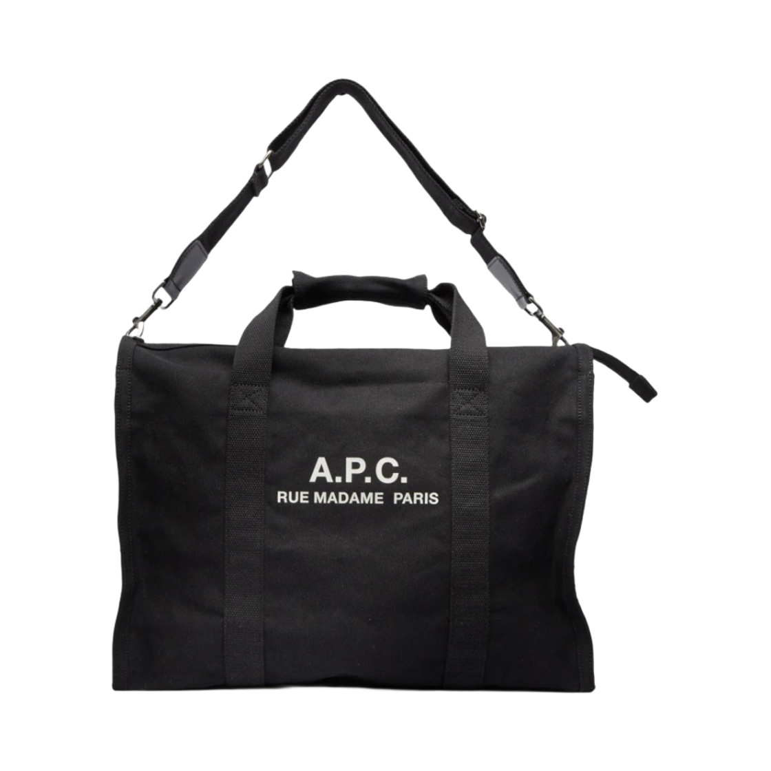 아페쎄 리쿠퍼레이션 짐 위켄더 백 블랙(A.P.C. Recuperation Gym Weekender Bag Black)
