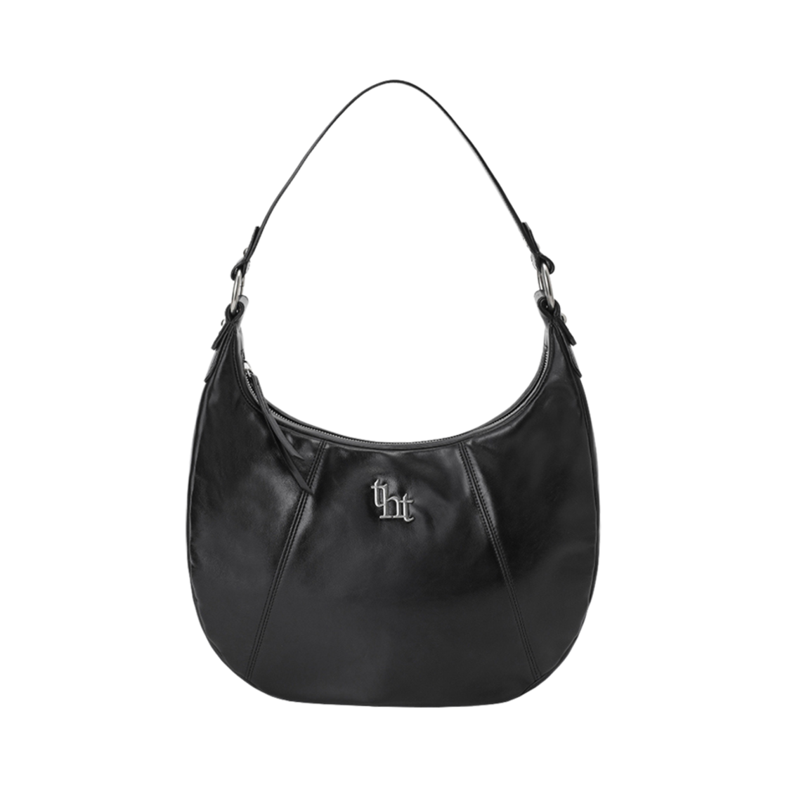 쓰리타임즈 큐리오 미니 백 블랙(Threetimes Curio Mini Bag Black)