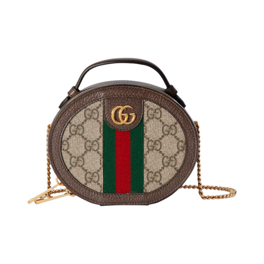 725147-96IWG-8745 Gucci Ophidia Mini Chain Bag Beige Ebony Supreme