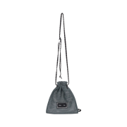 Matin Kim Mesh String Mini Bag Charcoal