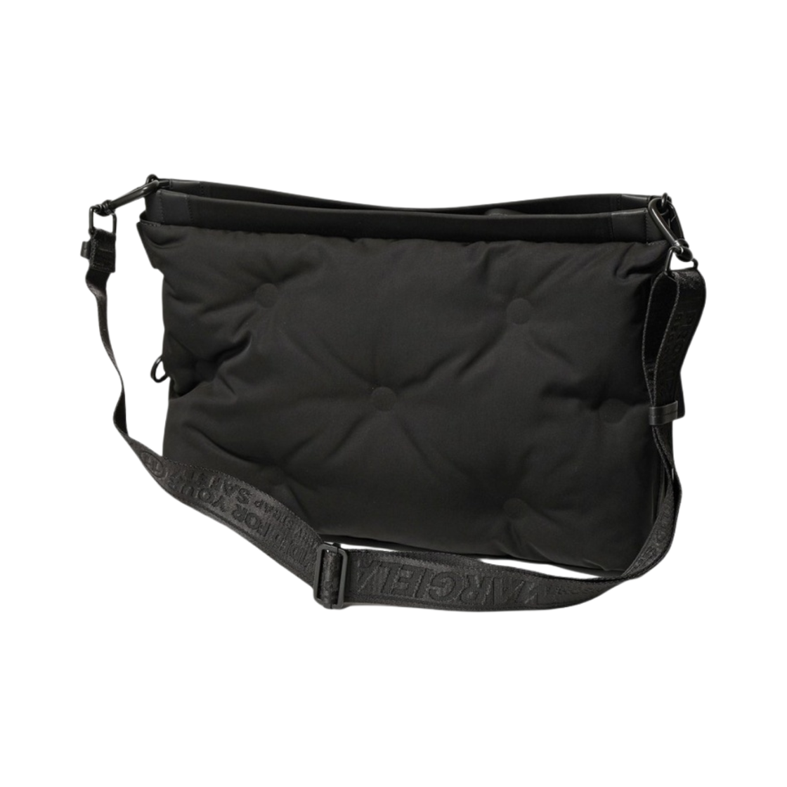 메종 마르지엘라 글램 슬램 나일론 원 숄더백 블랙(Maison Margiela Glam Slam Nylon One Shoulder Bag Black) - 2