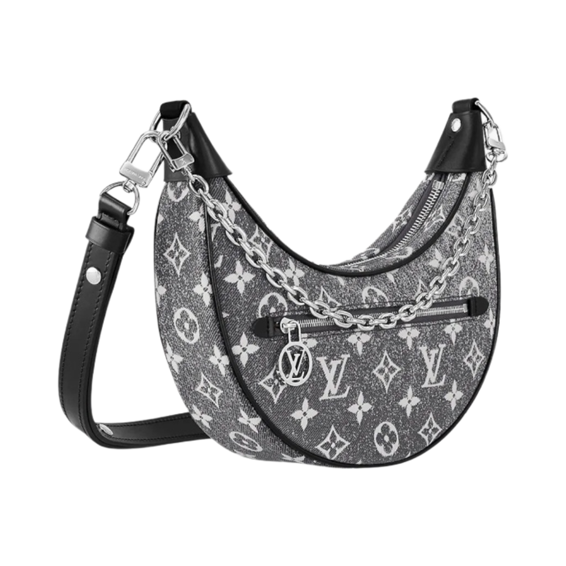 루이비통 루프 데님 자카드 그레이(Louis Vuitton Loop Denim Jacquard Grey) - 2