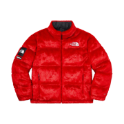 Supreme x The North Face Faux Fur Nuptse Jacket Red - 20FW