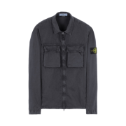 Stone Island 114WN T.CO+OLD Overshirt Steel Grey - 22SS