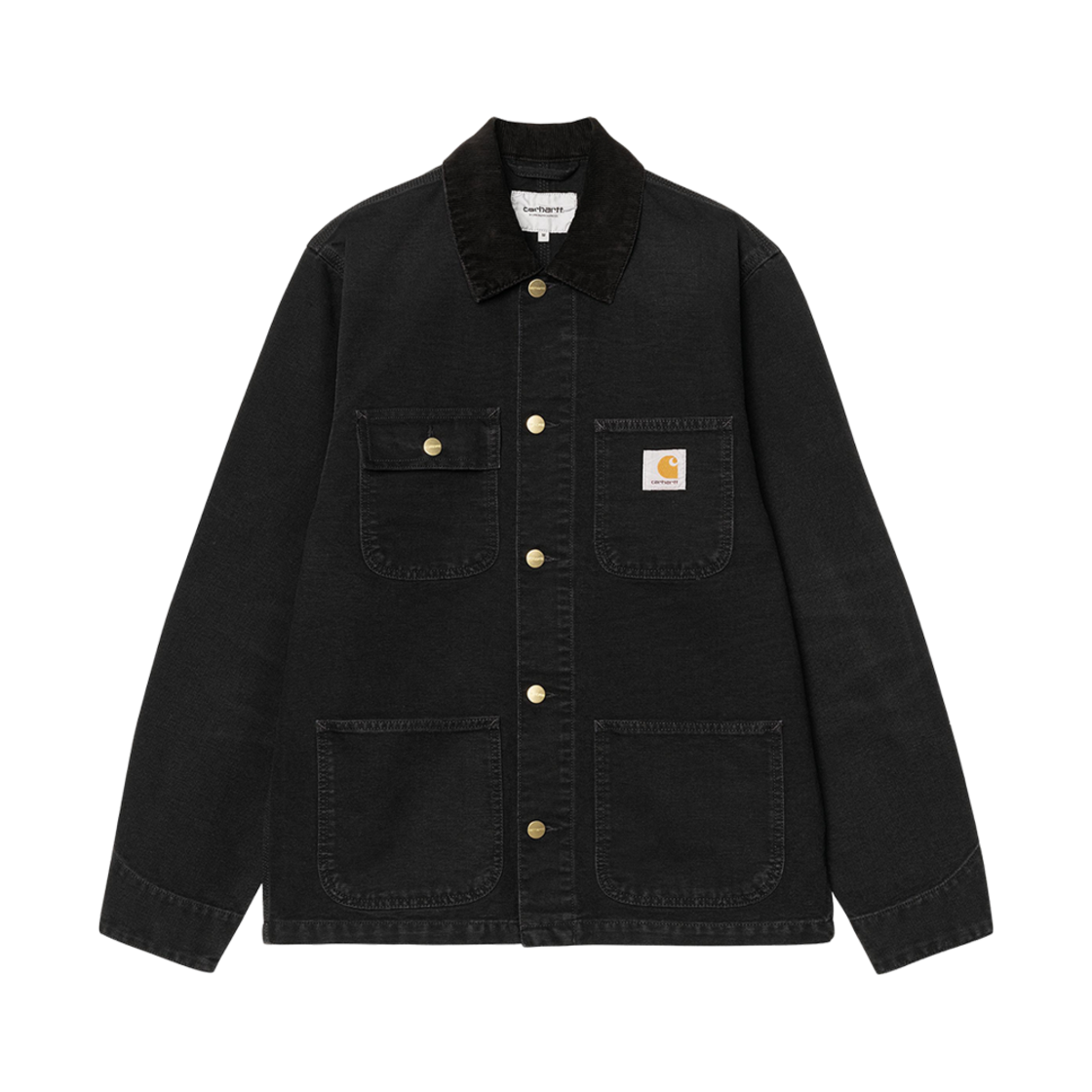 I034787-00E-4O Carhartt WIP Michigan Coat Black