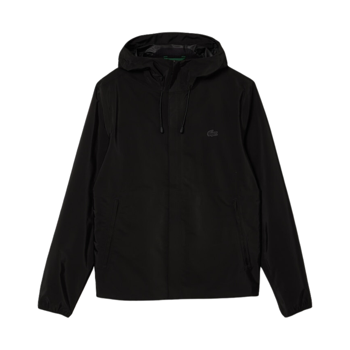 라코스테 액티브 후드 숏 자켓 블랙(Lacoste Active Hoodie Short Jacket Black)