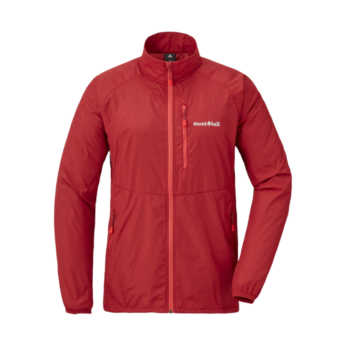 1103325 (W) Montbell Wind Blast Jacket Red