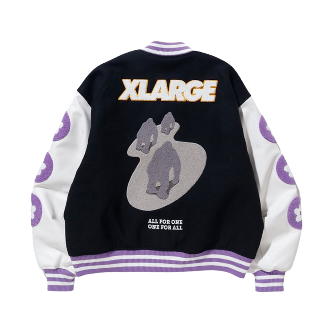반디 더 핑크 x 엑스라지 바시티 자켓(Vandy The Pink x XLarge Varsity Jacket)
