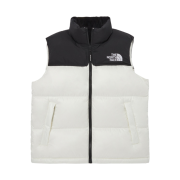 The North Face White Label Novelty Nuptse Down Vest Cream